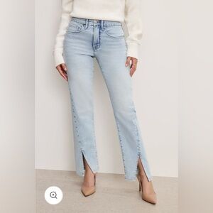 Good American - BRAND NEW. Good Boy Straight Petite, size 4